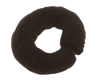 Hair cushion black 25 cm DEWAL HO-5102 Black*